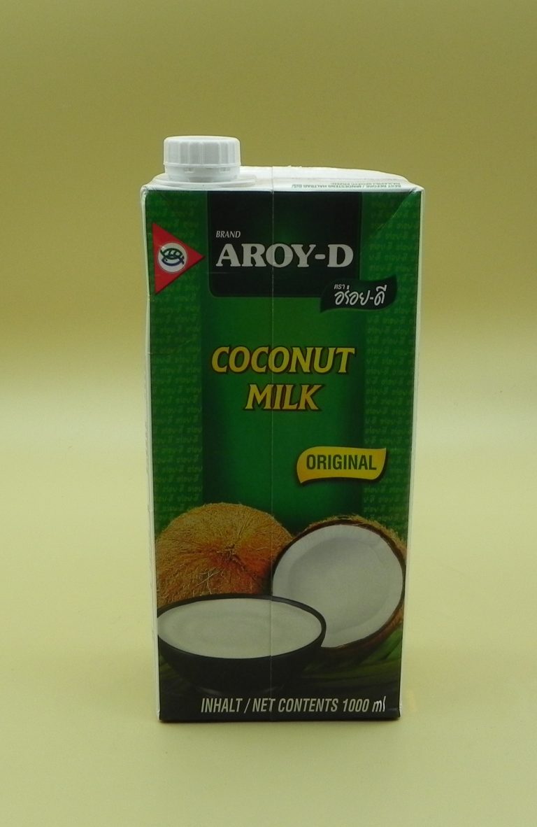 Kokosmilch / coconut milk AroyD, 1 Ltr. Tetra Pack Prinz Food e.K